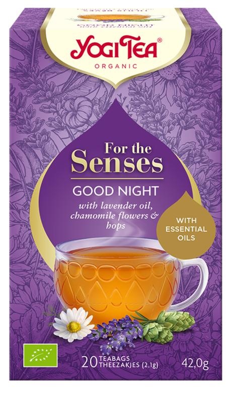 Yogi Tea Yogi Tea Tea for the senses good night bio (20 Zakjes)