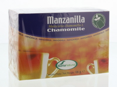 Soria Soria Manzanilla/kamille thee (20 Zakjes)