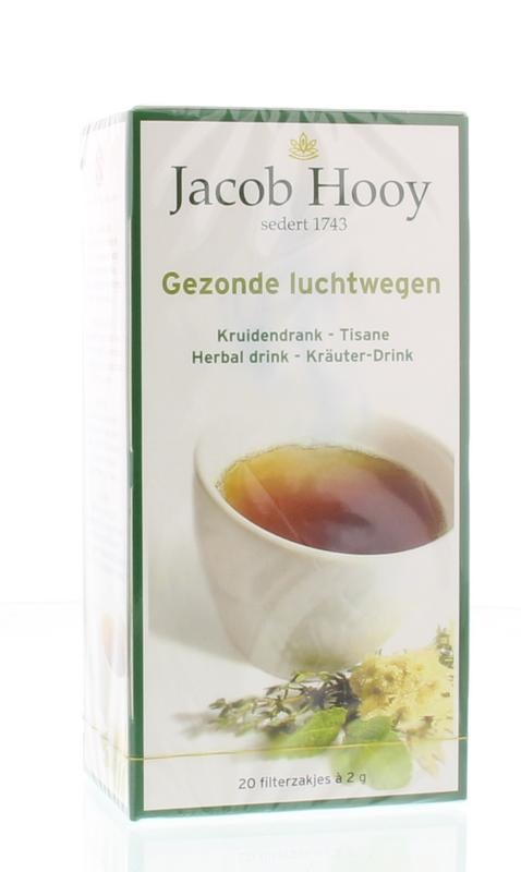 Jacob Hooy Jacob Hooy Gezonde luchtwegen thee (20 Zakjes)