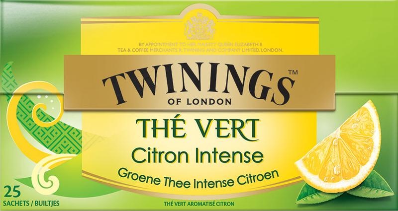 Twinings Twinings Groene thee citroen (25 Zakjes)