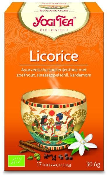 Yogi Tea Yogi Tea Licorice Egyptian bio (17 Zakjes)