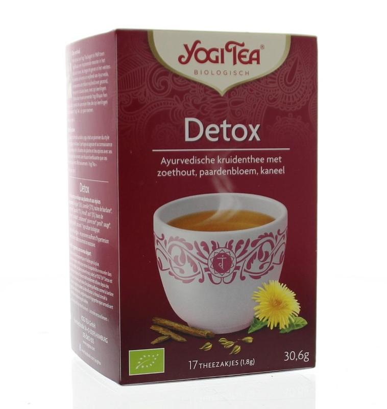 Yogi Tea Yogi Tea Detox bio (17 Zakjes)