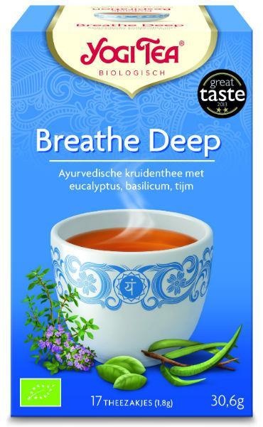 Yogi Tea Yogi Tea Breathe deep bio (17 Zakjes)