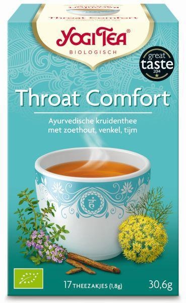 Yogi Tea Yogi Tea Throat comfort bio (17 Zakjes)