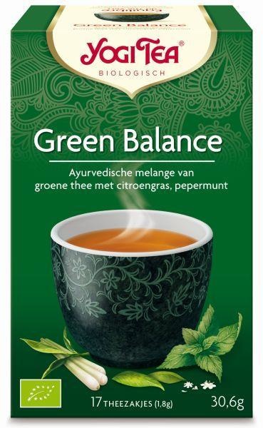 Yogi Tea Yogi Tea Green balance bio (17 Zakjes)