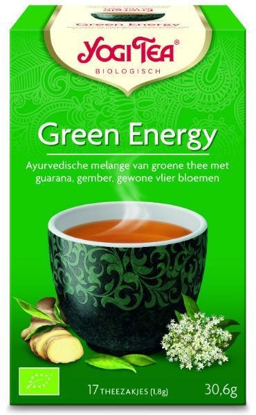 Yogi Tea Yogi Tea Green energy bio (17 Zakjes)