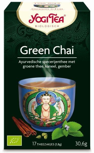 Yogi Tea Yogi Tea Green chai bio (17 Zakjes)