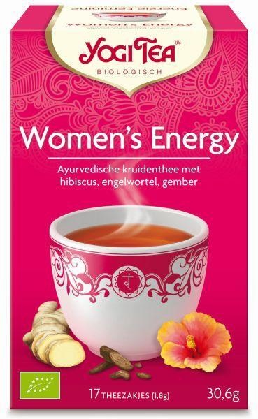 Yogi Tea Yogi Tea Women's energy bio (17 Zakjes)