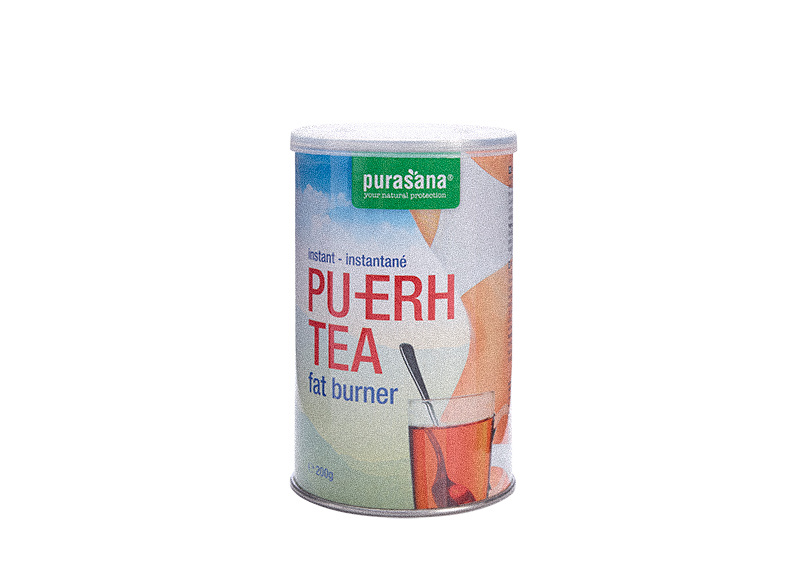 Purasana Purasana Pu-erh thee instant/instantane vegan (200 gr)