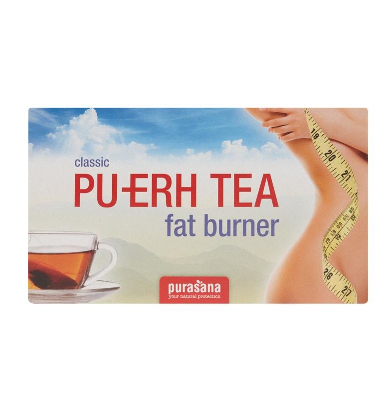 Purasana Purasana Pu-erh thee builtjes/sachets vegan (20 Zakjes)