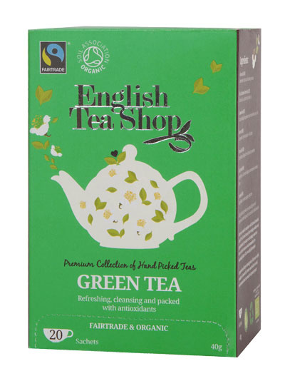 English Tea Shop English Tea Shop Green tea bio (20 Zakjes)