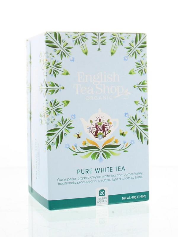 English Tea Shop English Tea Shop White tea bio (20 Zakjes)