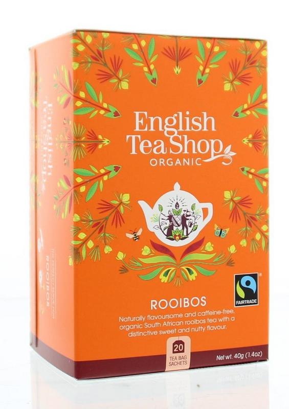 English Tea Shop English Tea Shop Rooibos bio (20 Zakjes)