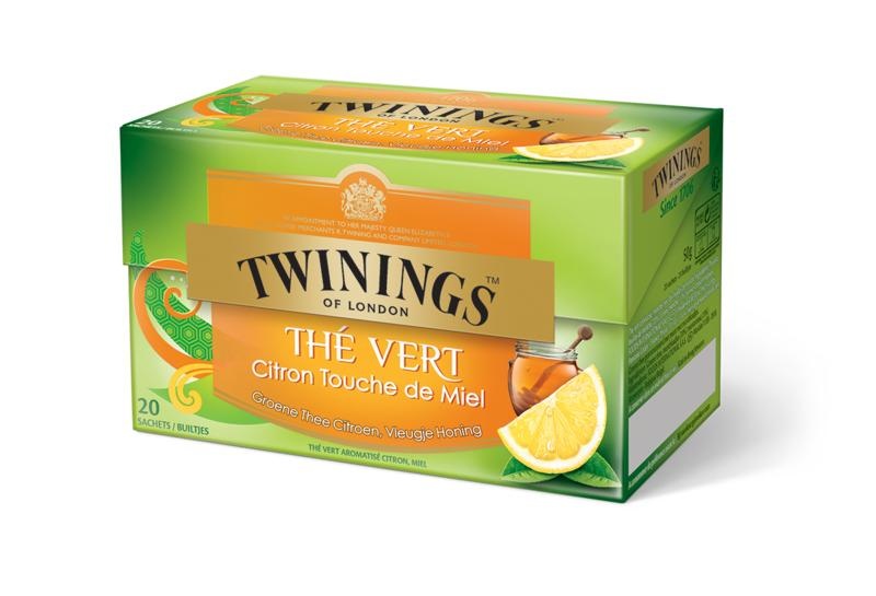 Twinings Twinings Green tea lemon honey (20 Zakjes)