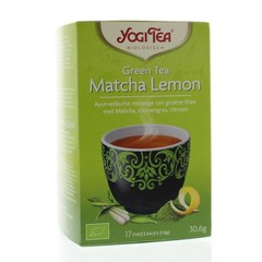 Yogi Tea Green tea matcha lemon bio (17 Zakjes)