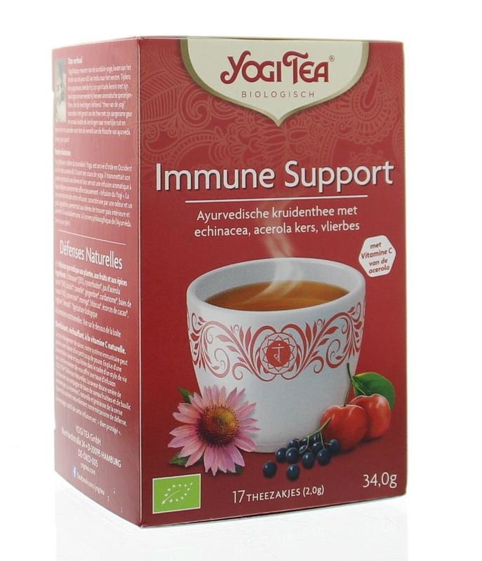 Yogi Tea Yogi Tea Immune support bio (17 Zakjes)