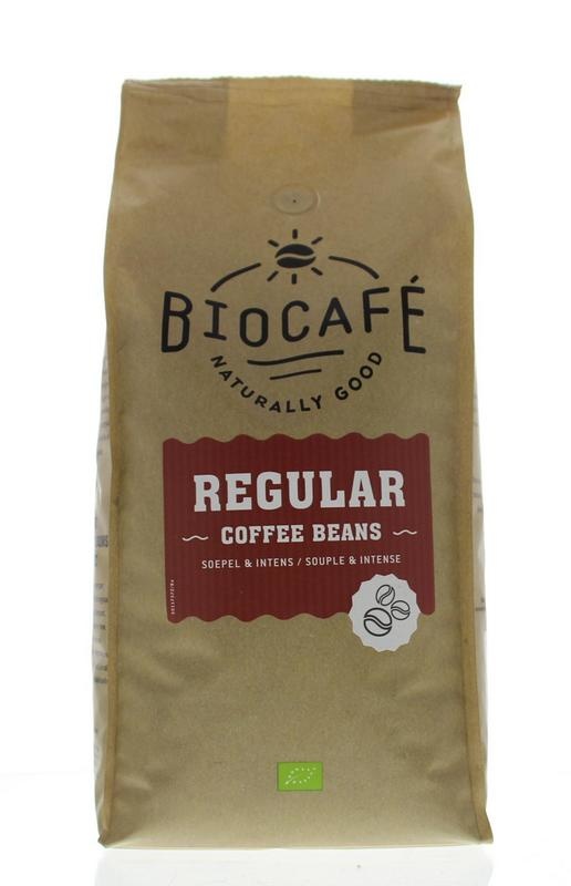 Biocafe Biocafe Koffiebonen regular bio (1 Kilogr)