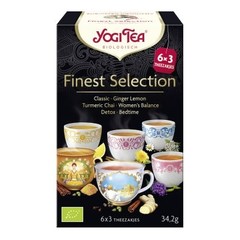 Yogi Tea Finest selection 3 x 6 st bio (18 Zakjes)