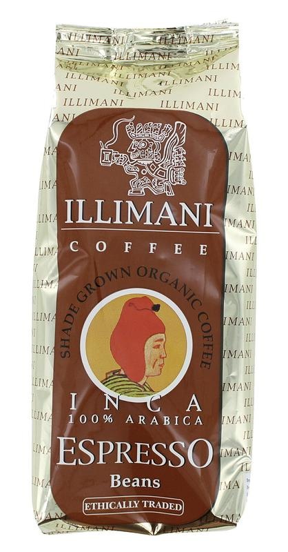 Illimani Illimani Inca espresso bonen bio (250 gr)