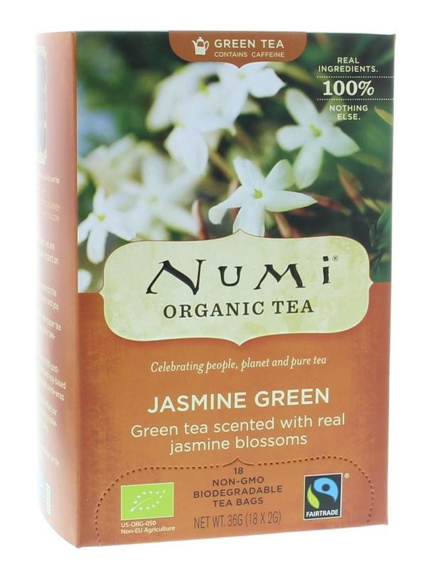 Numi Numi Jasmine green bio (18 Zakjes)