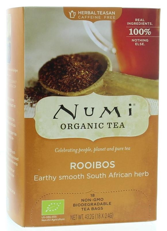 Numi Numi Rooibos bio (18 Zakjes)