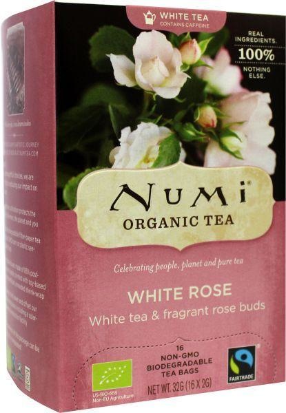 Numi Numi Witte thee white rose bio (18 Zakjes)