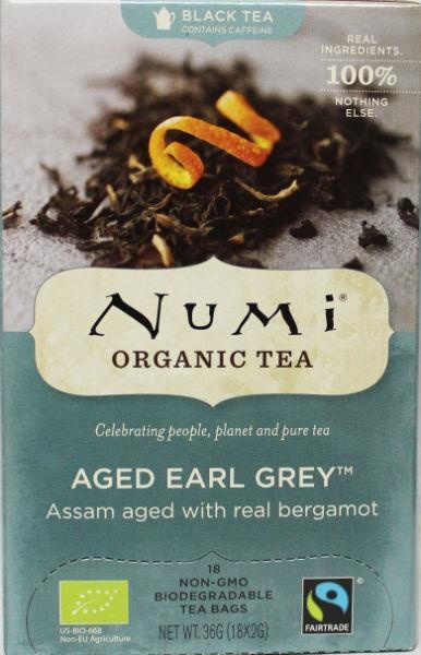 Numi Numi Zwarte thee earl grey bergamot bio (18 Zakjes)