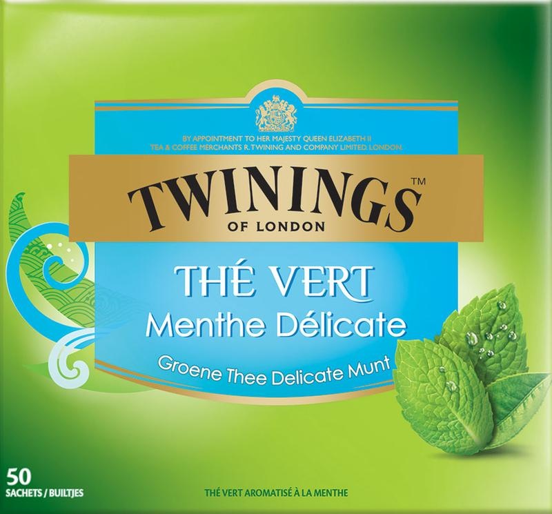 Twinings Twinings Green mint (50 Zakjes)