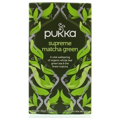 Pukka Org. Teas Supreme matcha green tea bio (20 Zakjes)