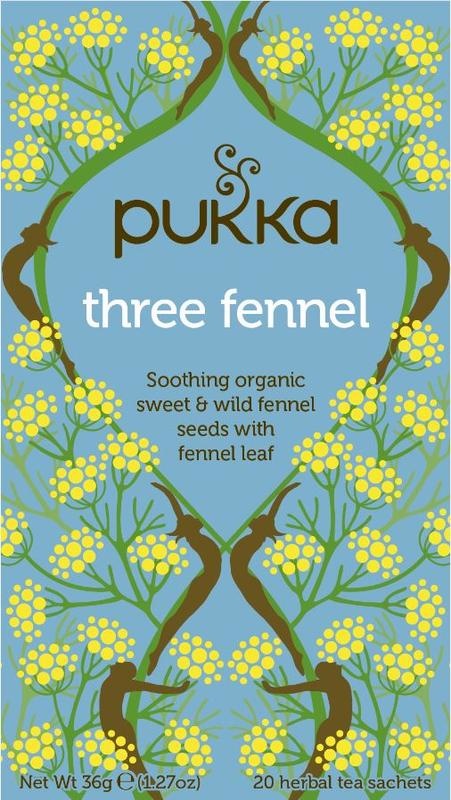 Pukka Org. Teas Pukka Org. Teas Three fennel bio (20 Zakjes)