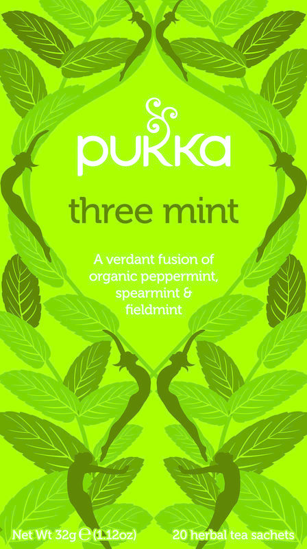 Pukka Org. Teas Pukka Org. Teas Three mint bio (20 Zakjes)