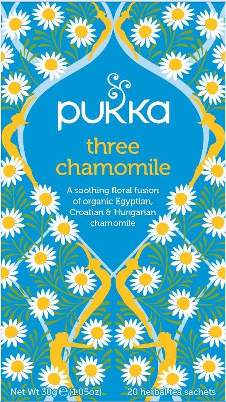 Pukka Org. Teas Pukka Org. Teas Three chamomile bio (20 Zakjes)