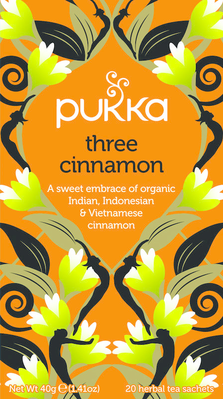 Pukka Org. Teas Pukka Org. Teas Three cinnamon bio (20 Zakjes)