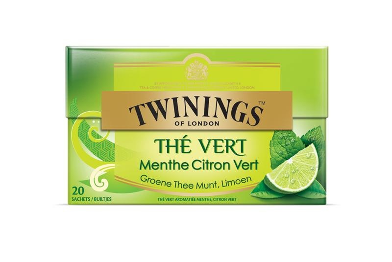 Twinings Twinings Groene munt limoen (20 Zakjes)