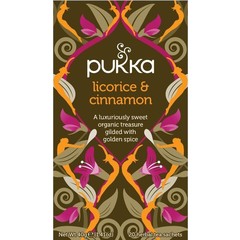 Pukka Org. Teas Licorice & cinnamon thee bio (20 Zakjes)