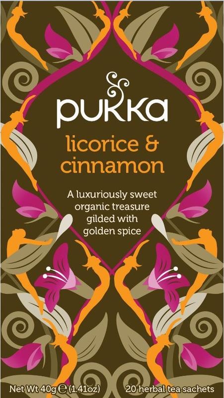 Pukka Org. Teas Pukka Org. Teas Licorice & cinnamon thee bio (20 Zakjes)