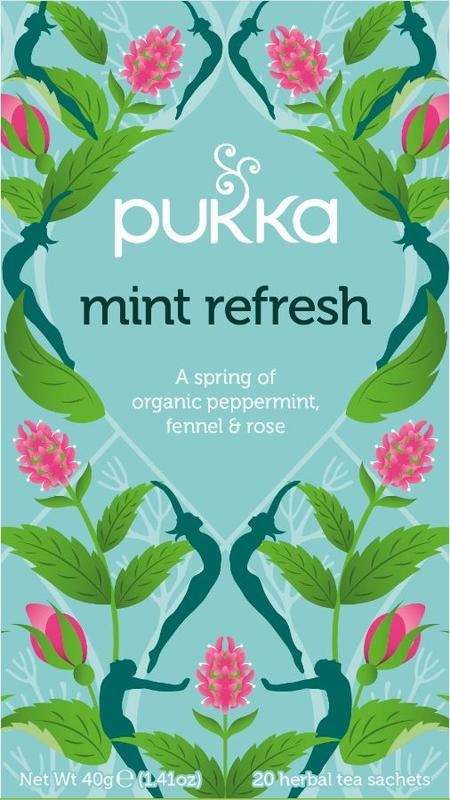 Pukka Org. Teas Pukka Org. Teas Mint refresh thee bio (20 Zakjes)