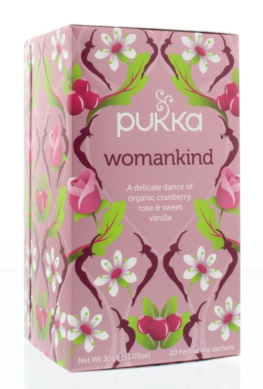Pukka Org. Teas Pukka Org. Teas Womankind thee bio (20 Zakjes)