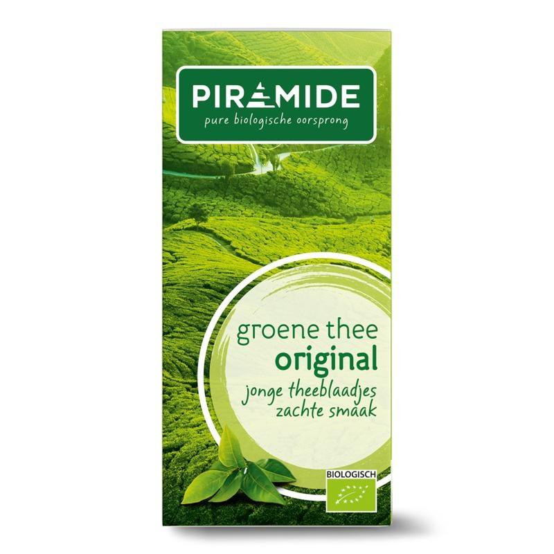 Piramide Piramide Groene thee eko original bio (20 Zakjes)