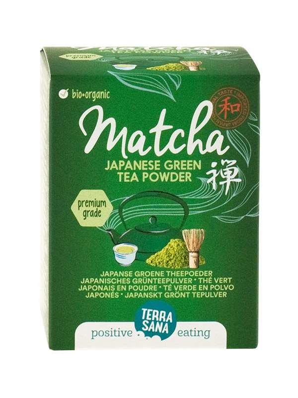 Terrasana Matcha premium groene thee (30 gram)