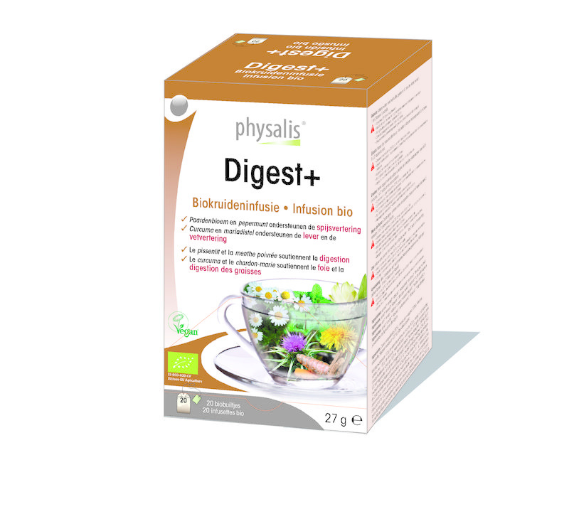 Physalis Physalis Digest+ thee bio (20 Zakjes)