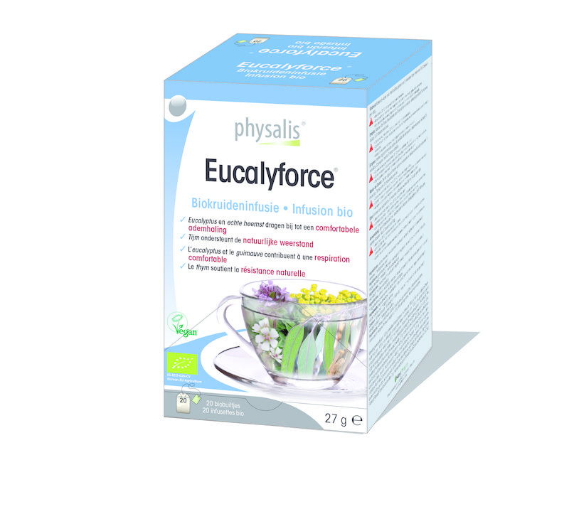 Physalis Physalis Eucalyforce thee bio (20 Zakjes)