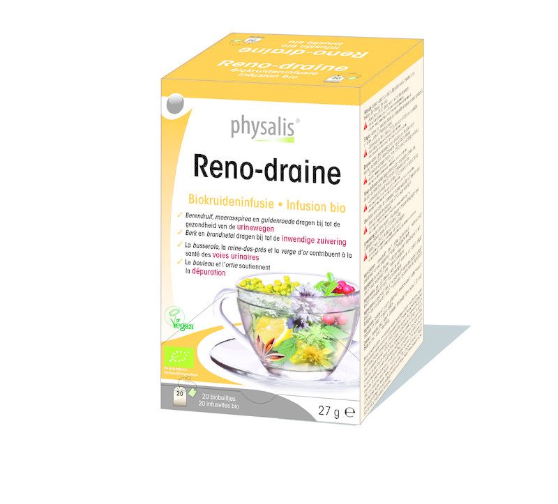 Physalis Physalis Reno-drain thee bio (20 Zakjes)