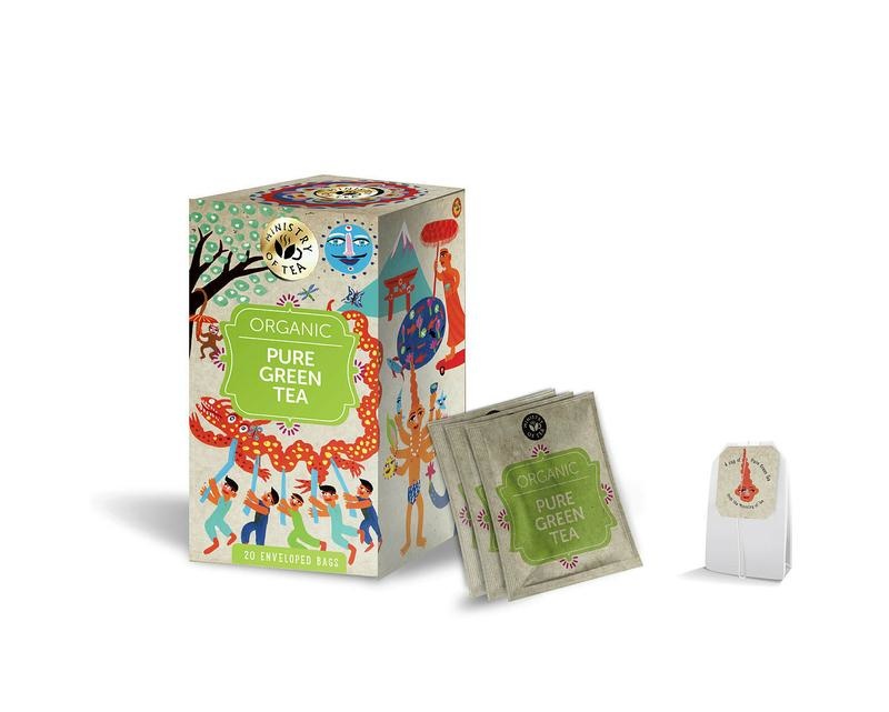 Ministry Of Tea Ministry Of Tea Pure green tea bio (20 Zakjes)