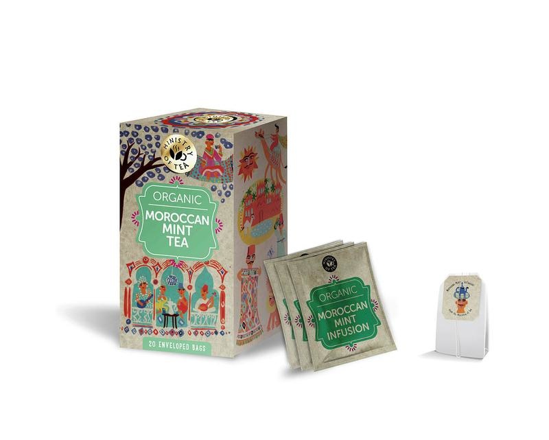 Ministry Of Tea Ministry Of Tea Moroccan mint tea bio (20 Zakjes)