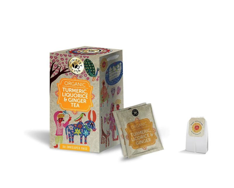 Ministry Of Tea Ministry Of Tea Tumeric liquorice ginger bio (20 Zakjes)