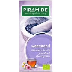 Piramide Weerstand thee eko bio (20 Zakjes)