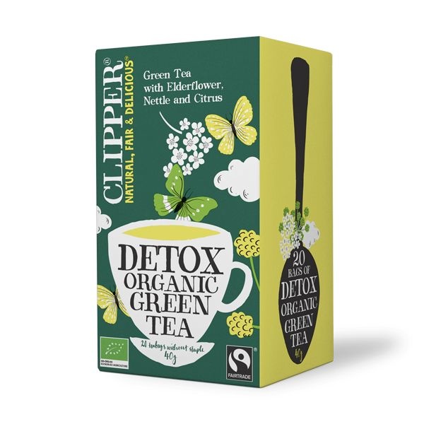 Clipper Clipper Detox green tea bio (20 Zakjes)