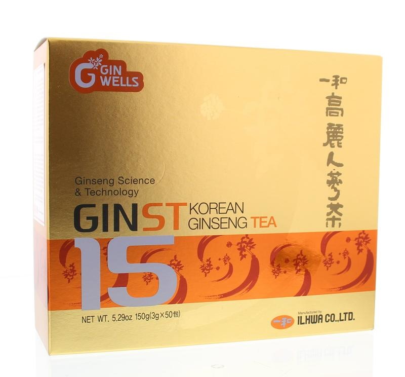 Ilhwa Ilhwa Ginst15 Korean ginseng tea (50 Zakjes)