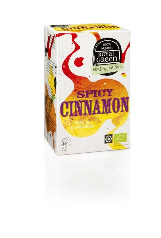 Royal Green Royal Green Spicy cinnamon bio (16 Zakjes)